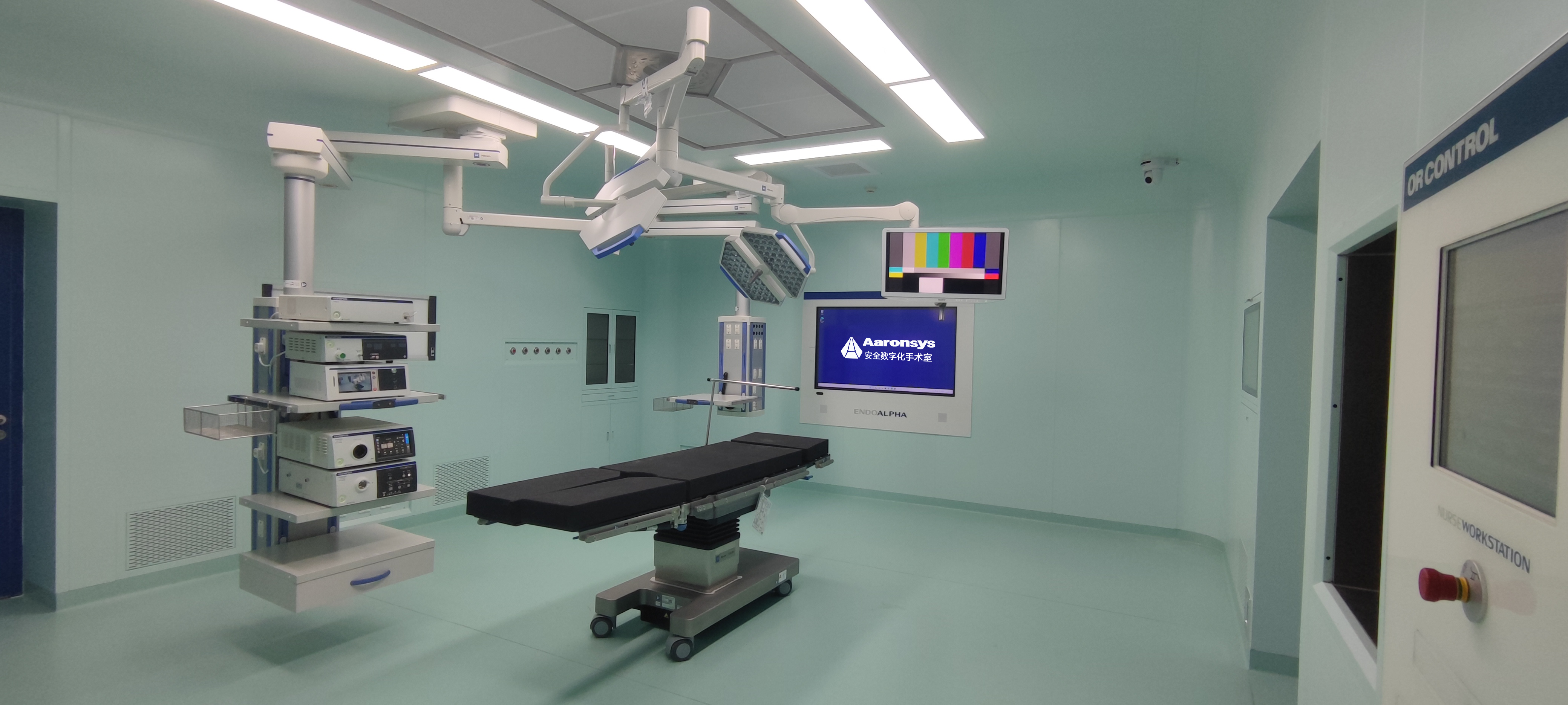 阜新市第二人民医院领导视察Aaronsys奥仁安全数字化手术室