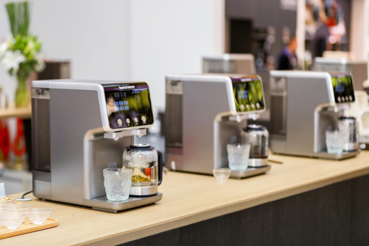 兼具硬科技和创意设计，碧云泉台式智能茶艺净水机，改变饮水生活