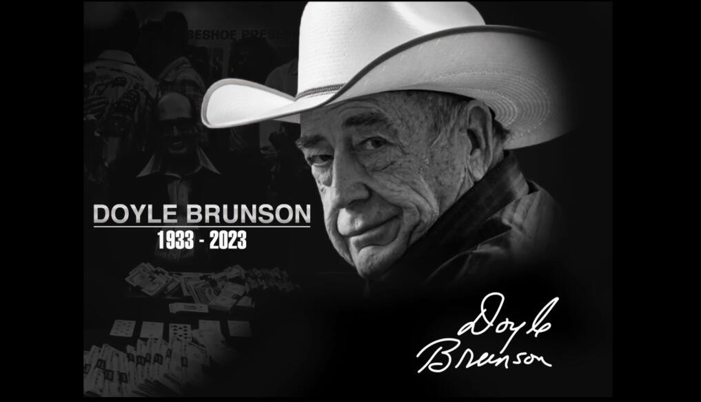 一代传奇落幕道尔・布朗森享年89岁｜Doyle Brunson