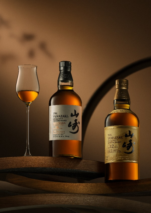 三得利世家百年纪念山崎®12年和18年单一麦芽日本威士忌限定版耀目上市