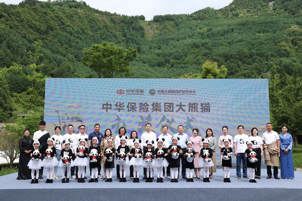 遇见“华宝”！中华保险在四川卧龙举办大熊猫认养仪式