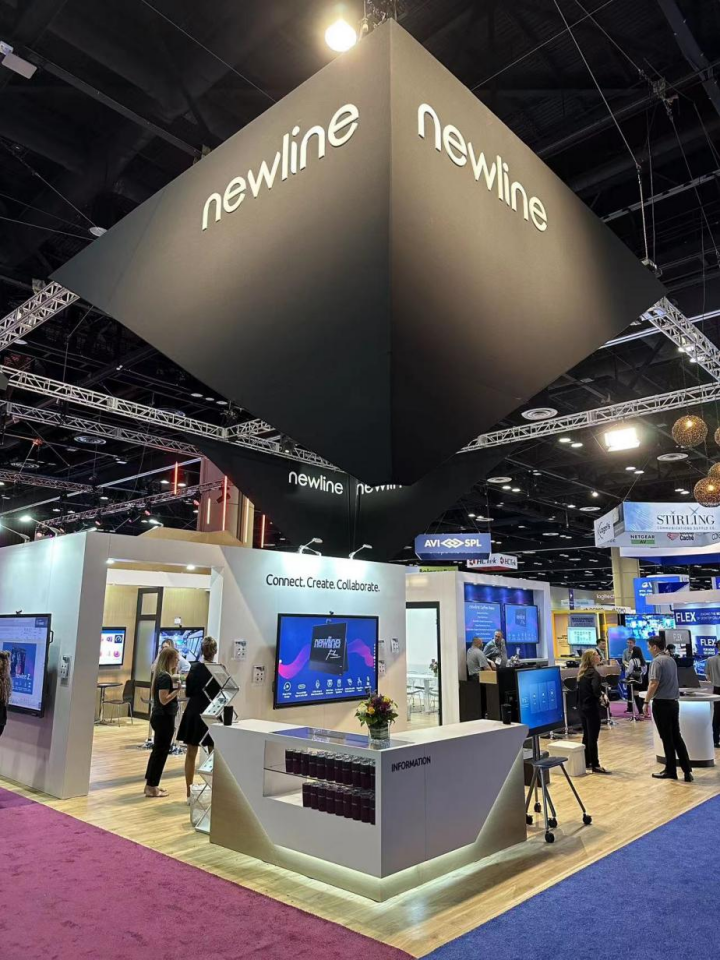 打造混合办公生产力，Newline FLEX 系列亮相美国InfoComm 2023