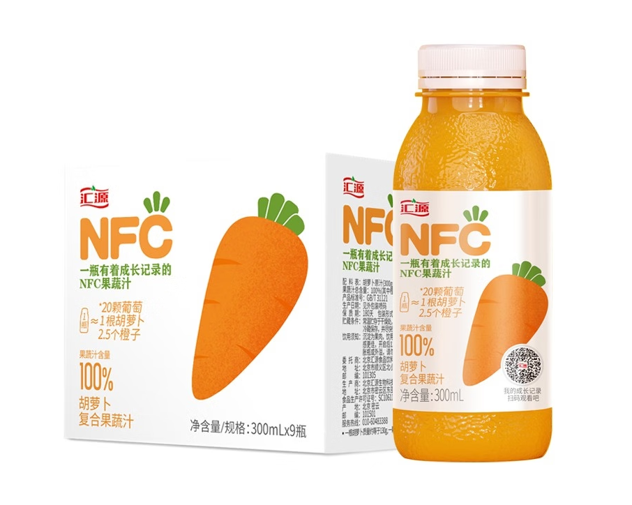 NFC果汁市场向好 汇源果汁优势明显