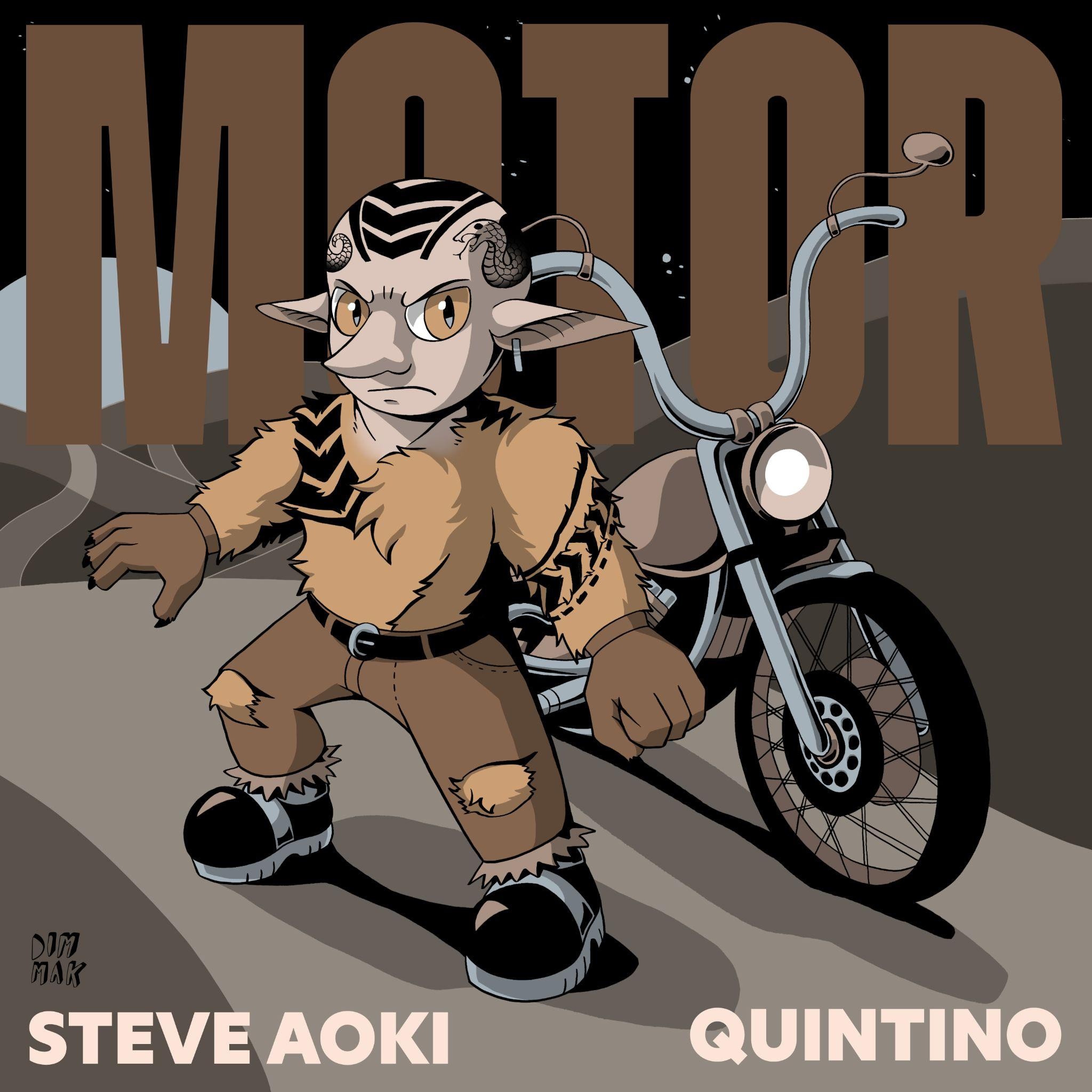  STEVE AOKI联手QUINTINO  带来全新合作单曲“MOTOR”