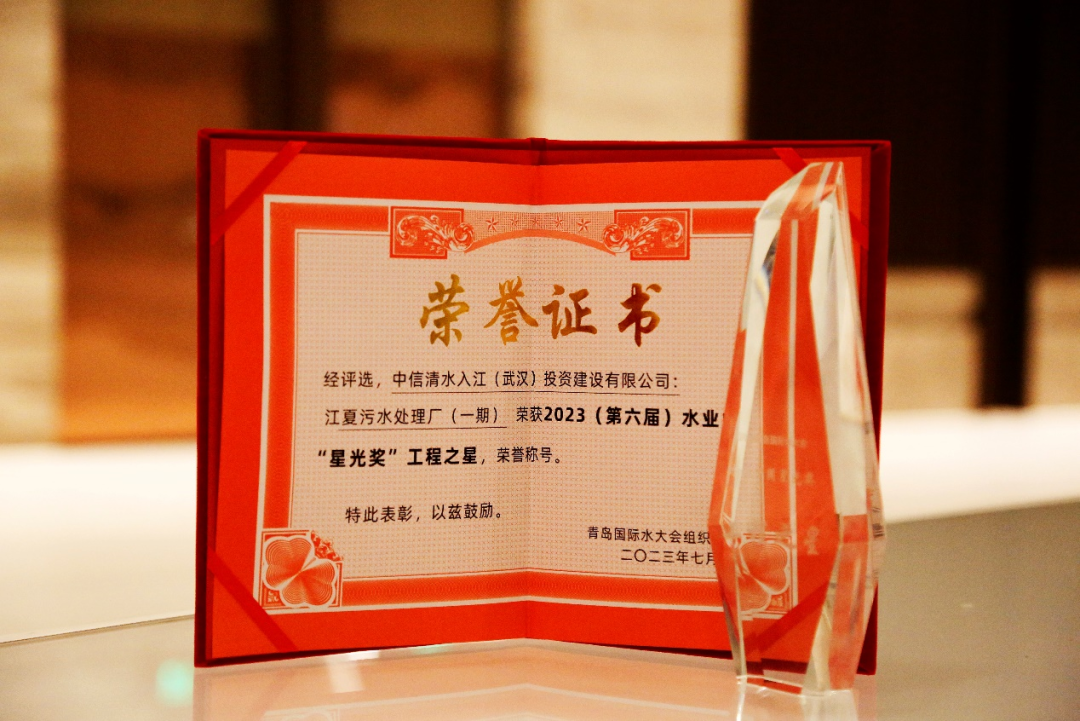 南宫NG28中信环境获颁青岛国际水大会大奖(图4)