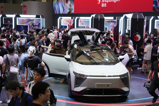 携HiPhi Y亮相2023ChinaJoy 高合汽车打造智能科技体验新标杆