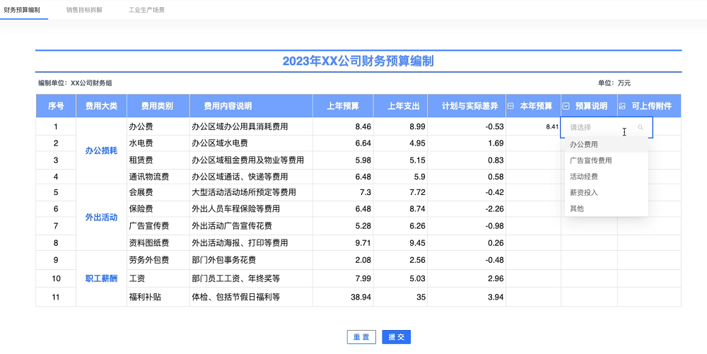 Quick BI 发布4.7版本，主打复杂表格填报和企业安全权限应用