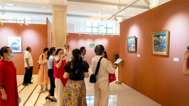“天容海色”那香海·上海当代艺术展于文化艺术中心隆重开展